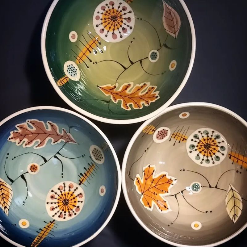 La cuisson émail poterie céramique artisanale